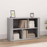 VIDAXL Buffet Sonoma gris 80x30x54 cm Bois d'ingenierie