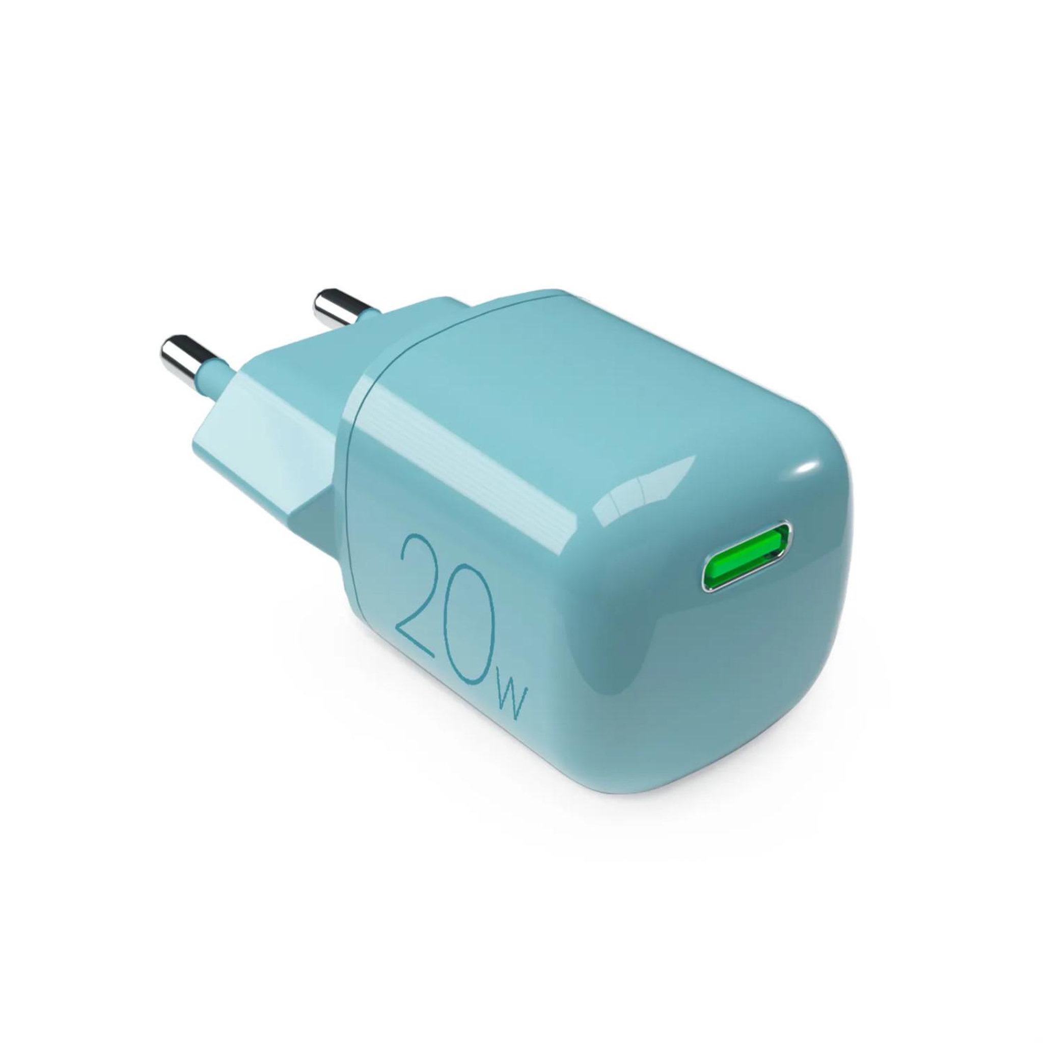 Puro Puro pufcmtcusbc20wggrn chargeur d'appareils mobiles smartphone, tablette vert secteur charge rapide intérieure