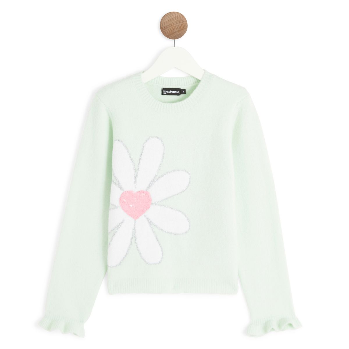 INEXTENSO Pull marguerite fille