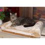 Voir la diapositive 4 : KERBL Kerbl Lit de rebord de fenetre pour chats Beige 36 x 56 cm 82656