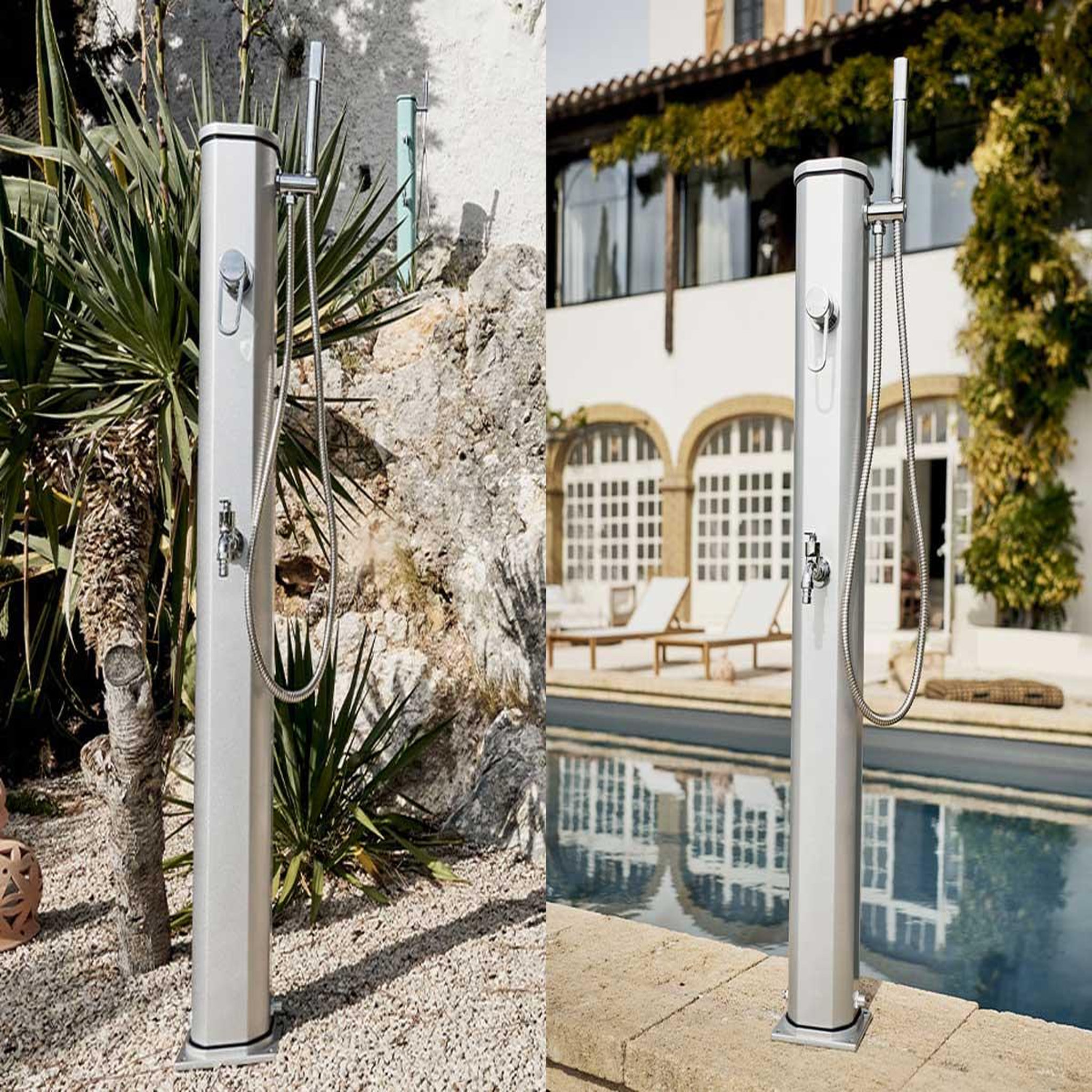 Voir la diapositive 3 : Formidra Douche solaire 20 L Jolly Go Gris - Formidra