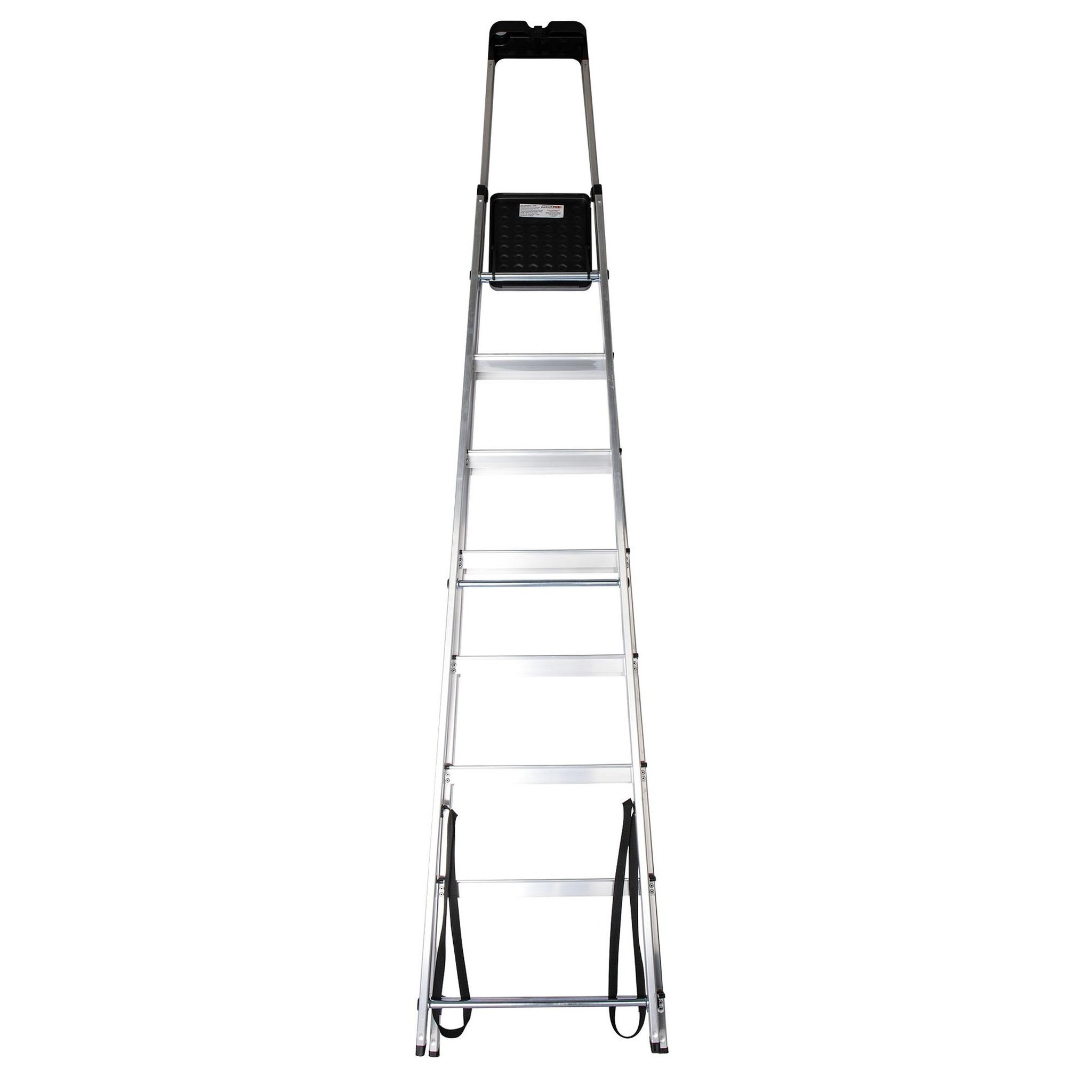 Voir la diapositive 6 : WERKAPRO Escabeau Aluminium 8 Marches WERKA PRO