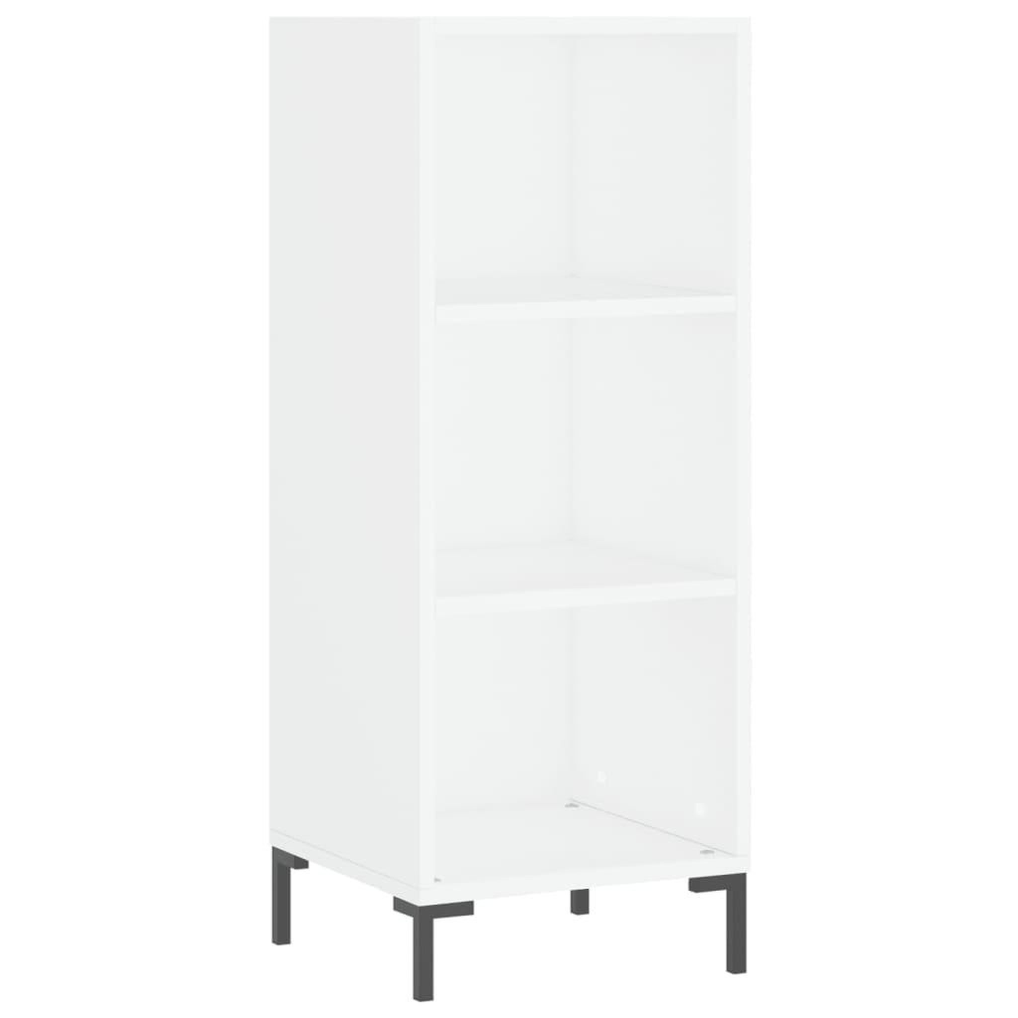 Voir la diapositive 2 : VIDAXL Buffet blanc 34,5x32,5x90 cm bois d'ingenierie