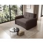 Voir la diapositive 6 : BEST MOBILIER Michelle - fauteuil convertible avec coffre en velours