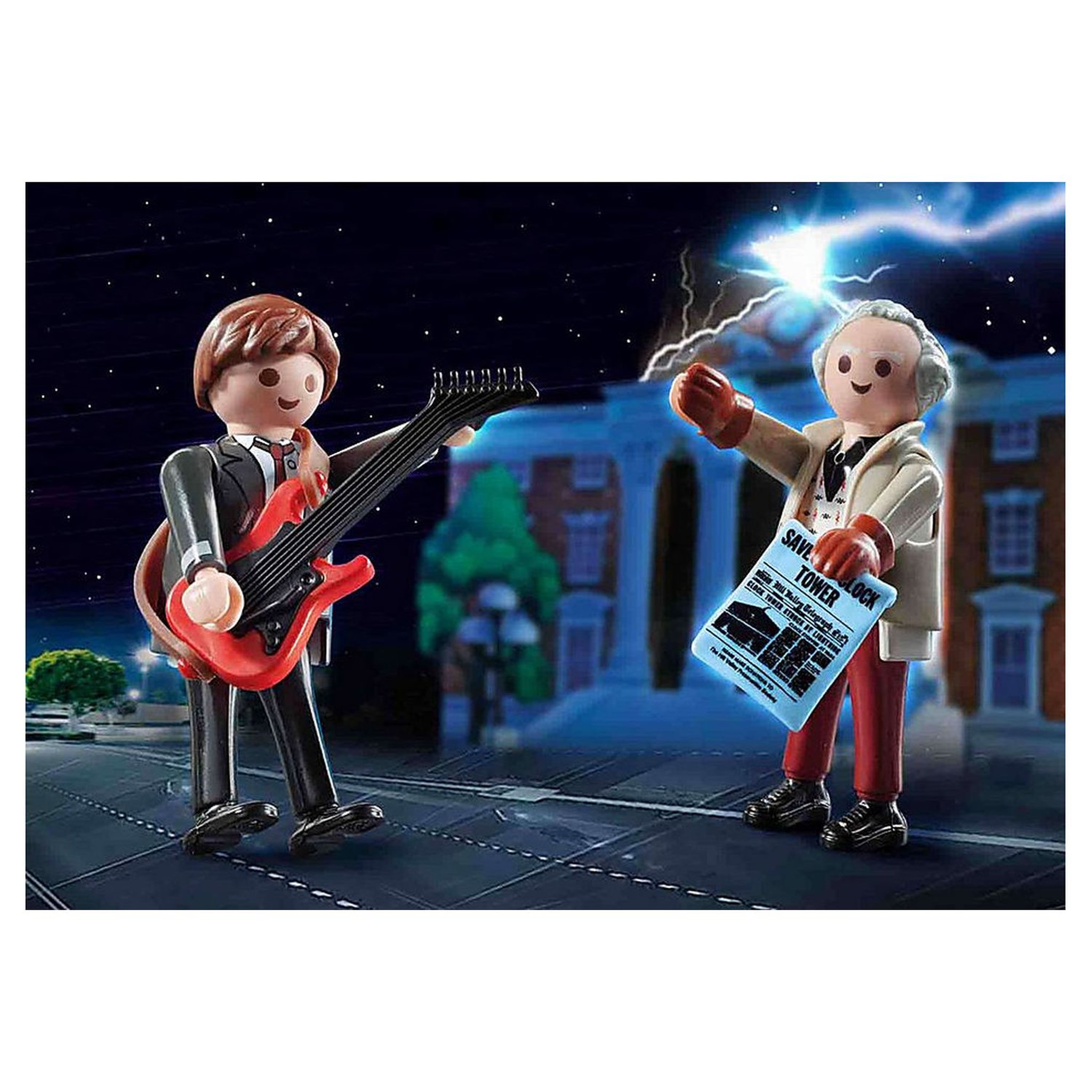 Voir la diapositive 3 : PLAYMOBIL 70459 - Back to the Future - Marty Mcfly et Dr. Emmett Brown