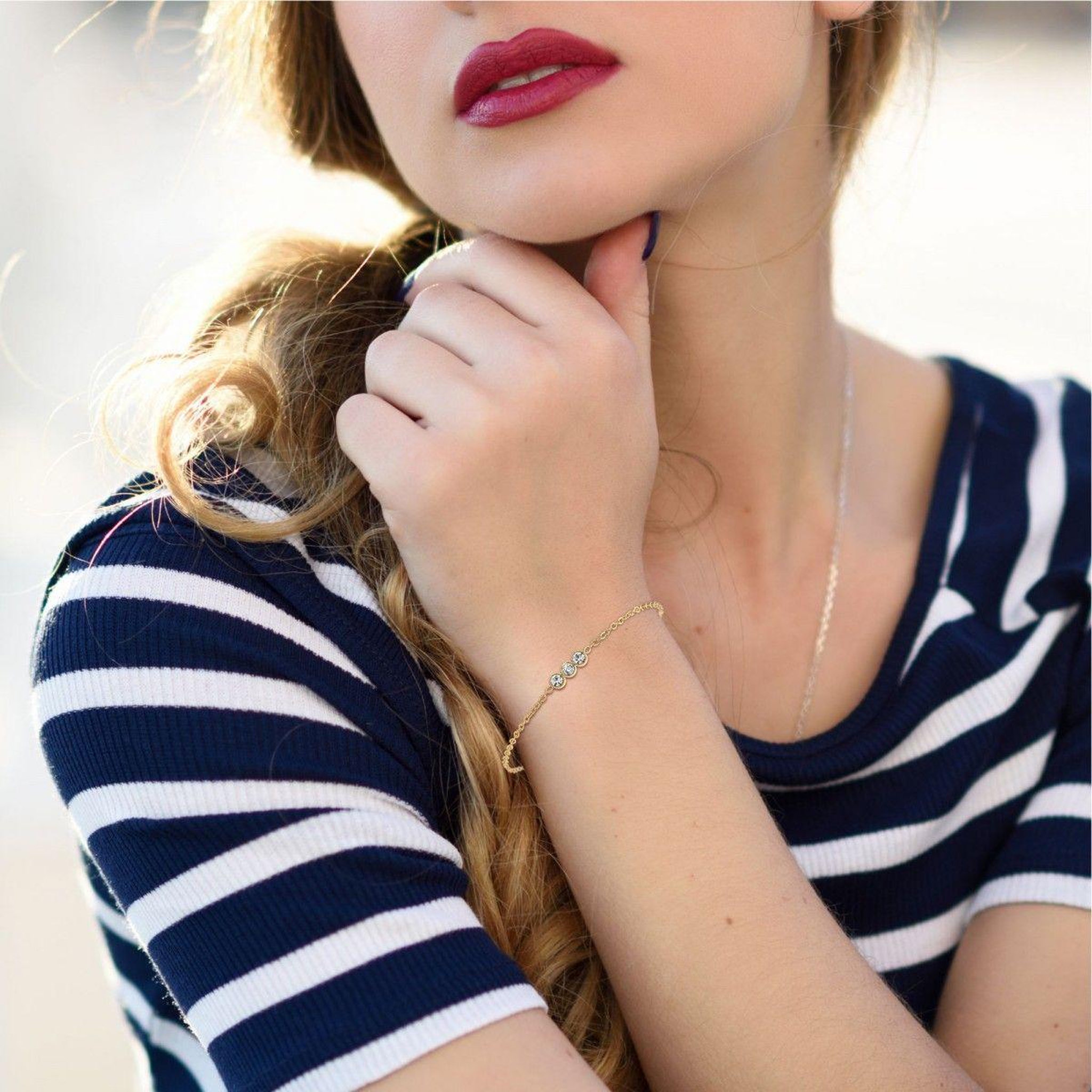 Voir la diapositive 2 : SC BOHEME Bracelet SC Bohème orné de Zirconium