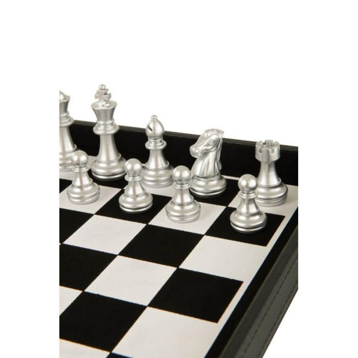 Paris Prix Boîte Jeux de Cartes & Échiquier  Ezra  35cm Noir