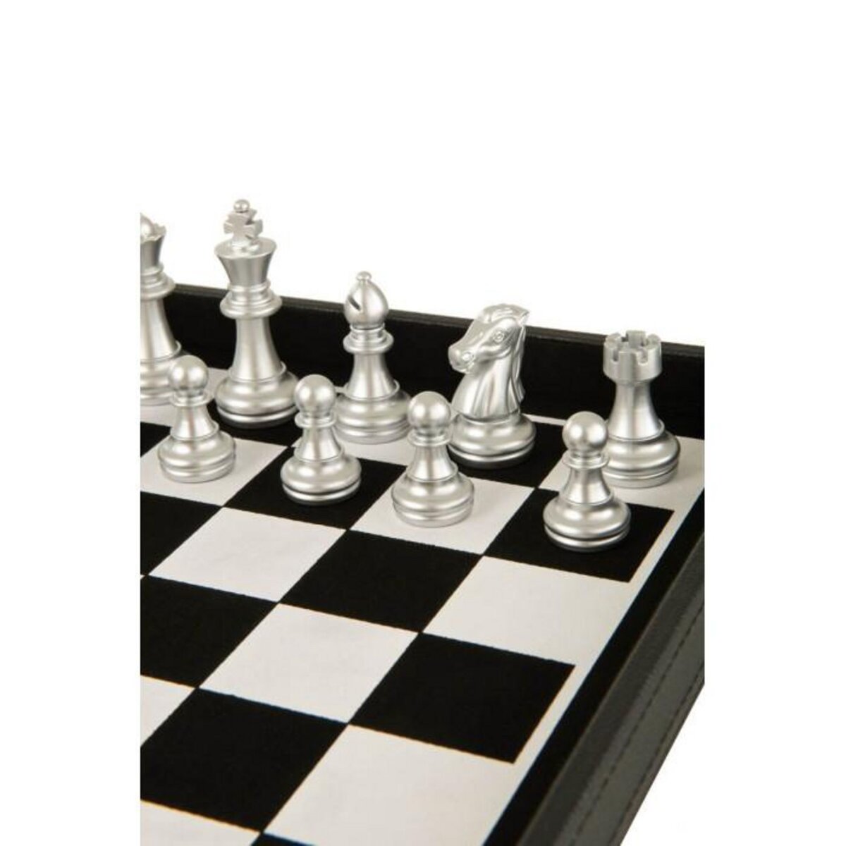 Paris Prix Boîte Jeux de Cartes & Échiquier  Ezra  35cm Noir