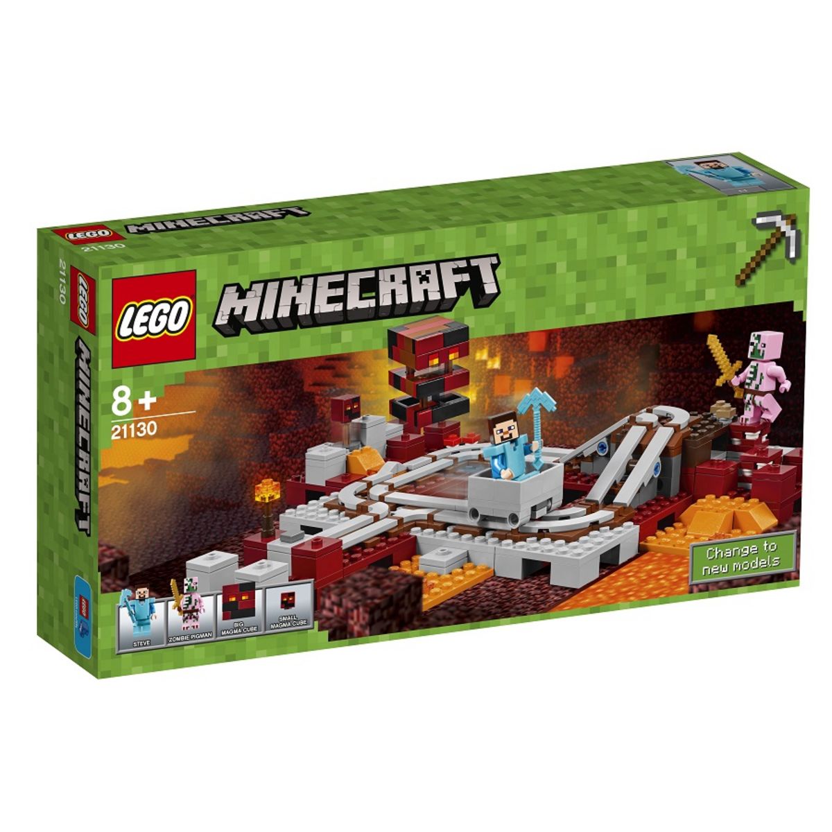 LEGO Minecraft 21130 - Les rails du Nether