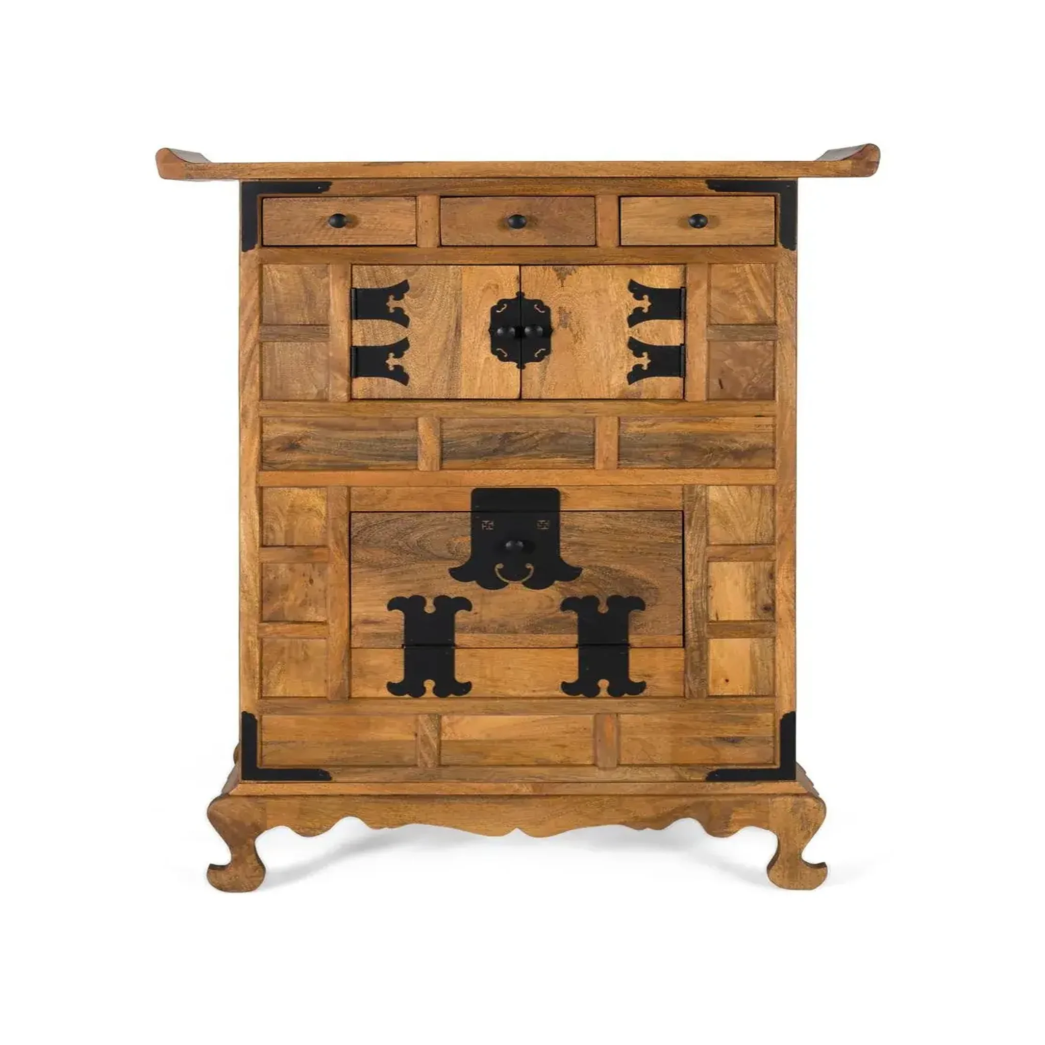 GINER Y COLOMER SL Buffet en bois de manguier 91 cm style oriental
