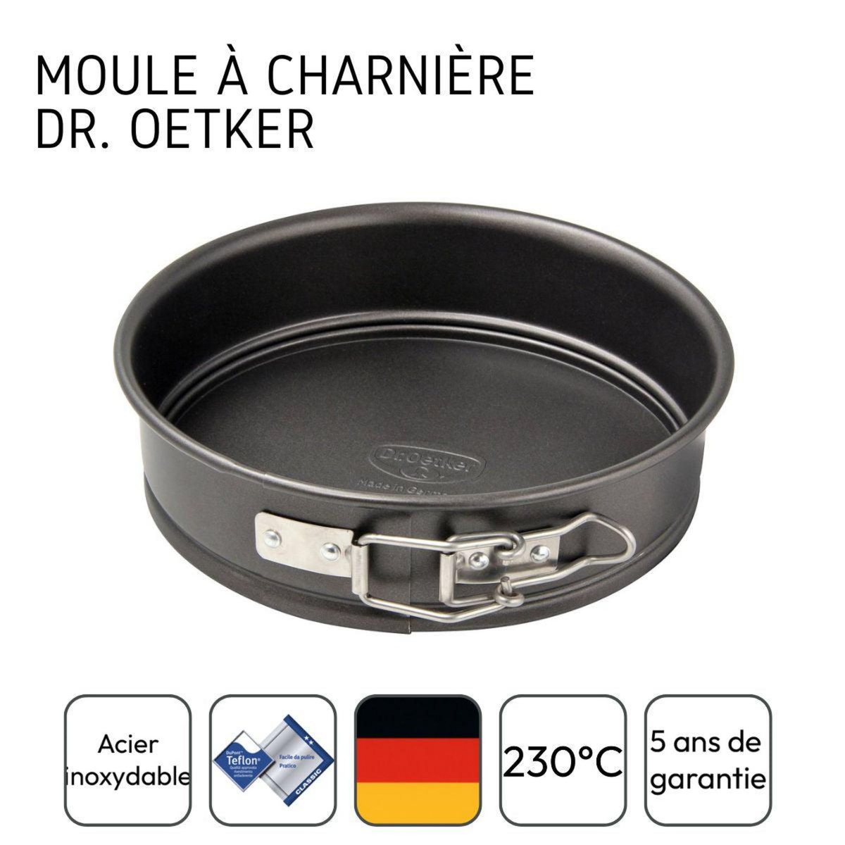 DR.OETKER Moule à manqué à charnière 16 cm Dr.Oetker