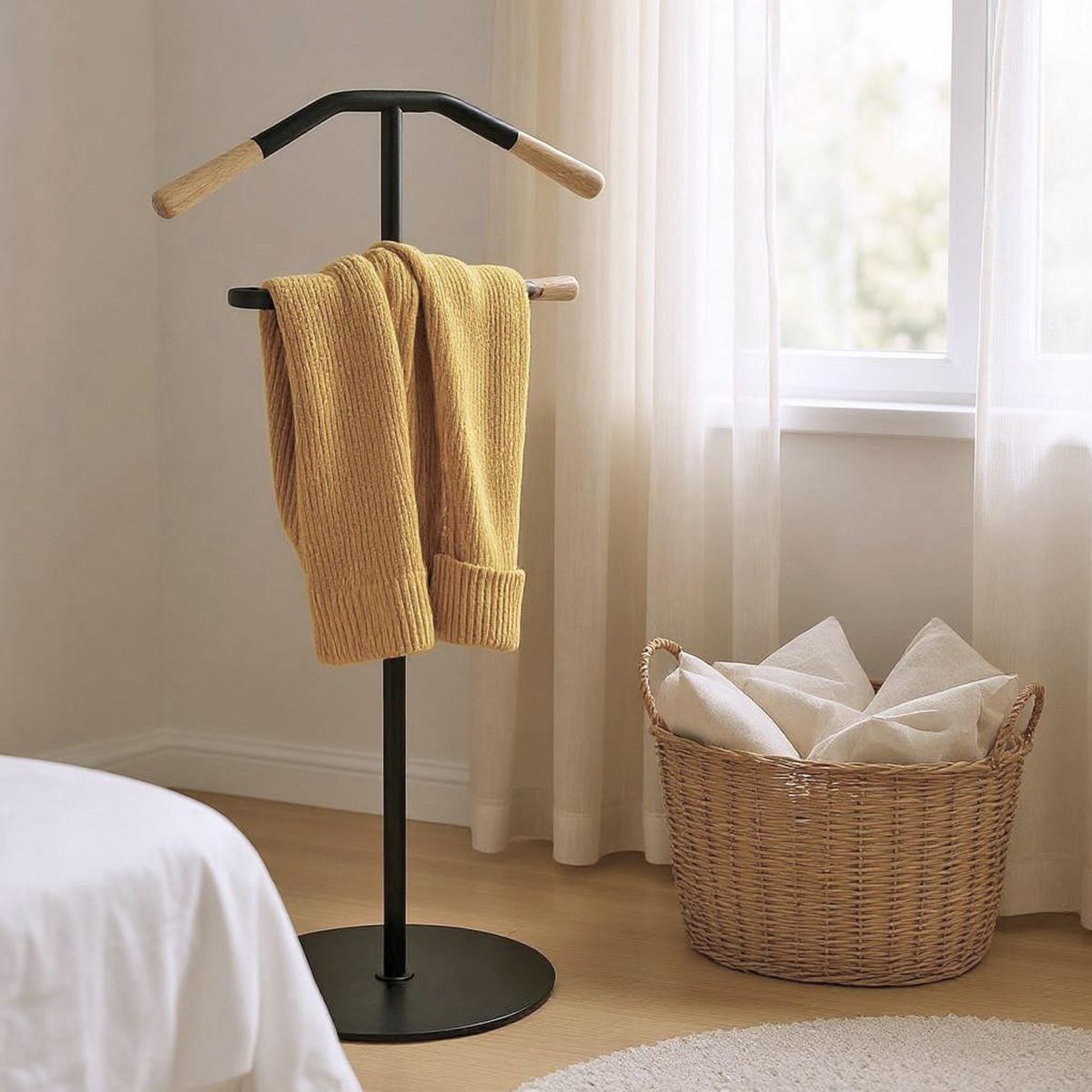 Voir la diapositive 4 : Paris Prix Valet de chambre  roger  105cm noir
