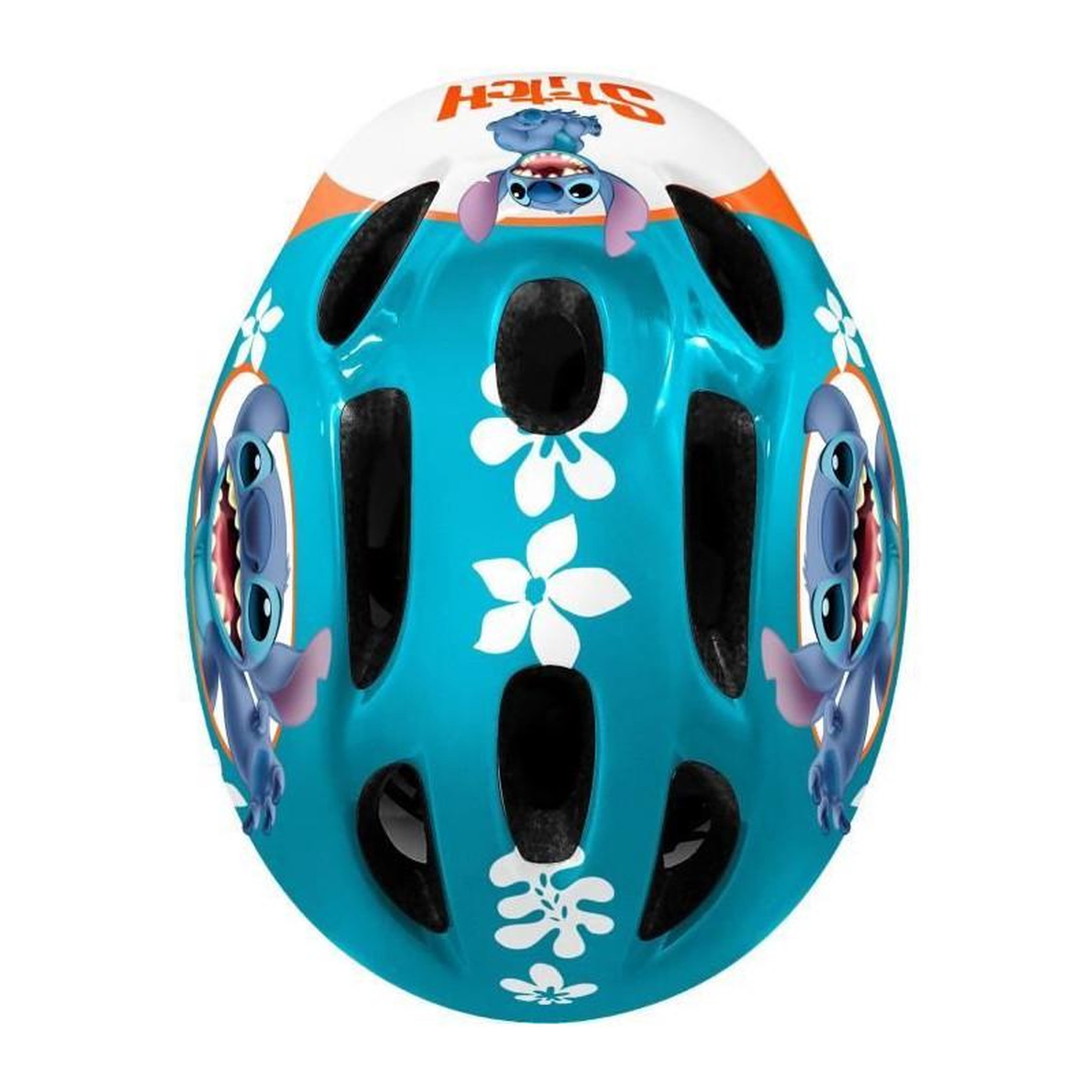 Voir la diapositive 2 : DISNEY Casque de sport - DISNEY - STITCH - Taille S - Tour de tete réglable 53/56cm - Aérations et mousses internes pour plus de conf