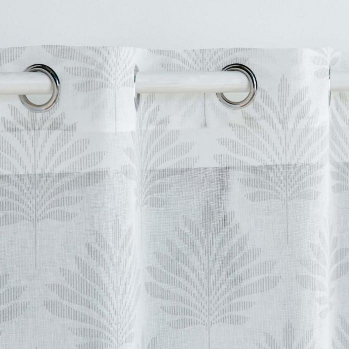 Paris Prix Rideau Voilage à Œillets  Levita  140x240cm Blanc