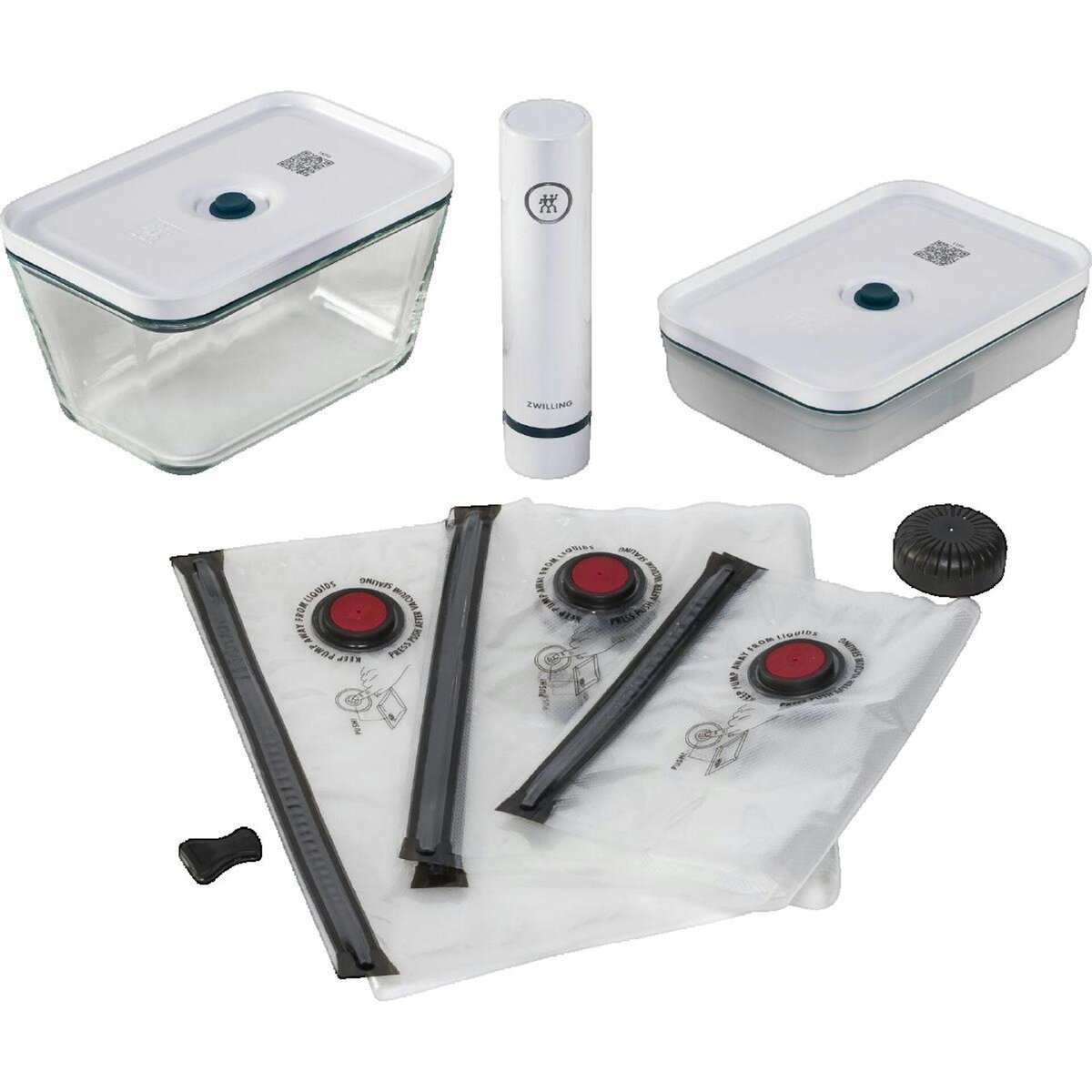 ZWILLING Emballage sous vide Zwilling fresh+save Medium Set La Mer Plastik bleu