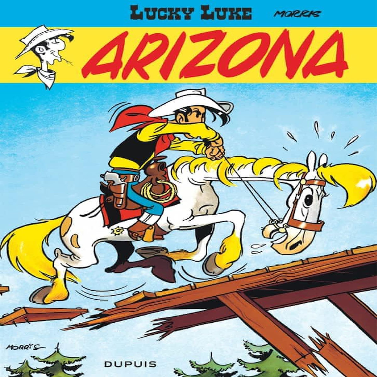 LUCKY LUKE TOME 3 : ARIZONA ET LUCKY LUKE CONTRE CIGARETTE CAESAR, Morris