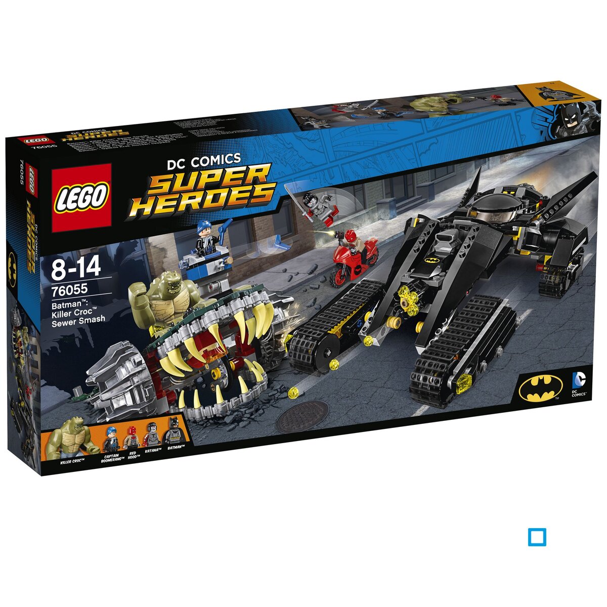 LEGO DC Comics Super Heroes 76055 - Batman : choc dans les égouts avec Killer Croc