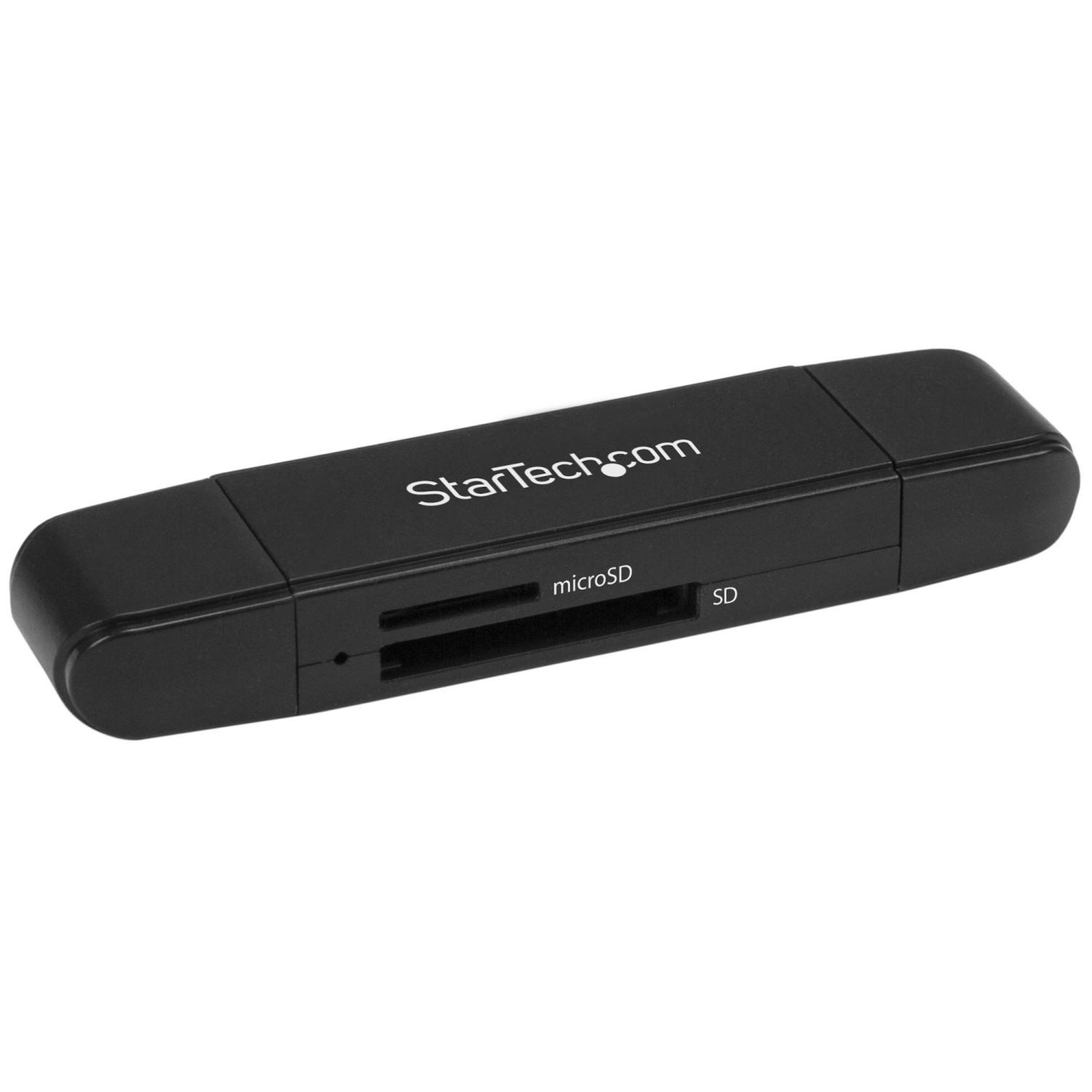 Startech Startech.com sdmsdrwu3ac lecteur de carte mémoire usb 3.2 gen 1 (3.1 gen 1) type-a/type-c noir