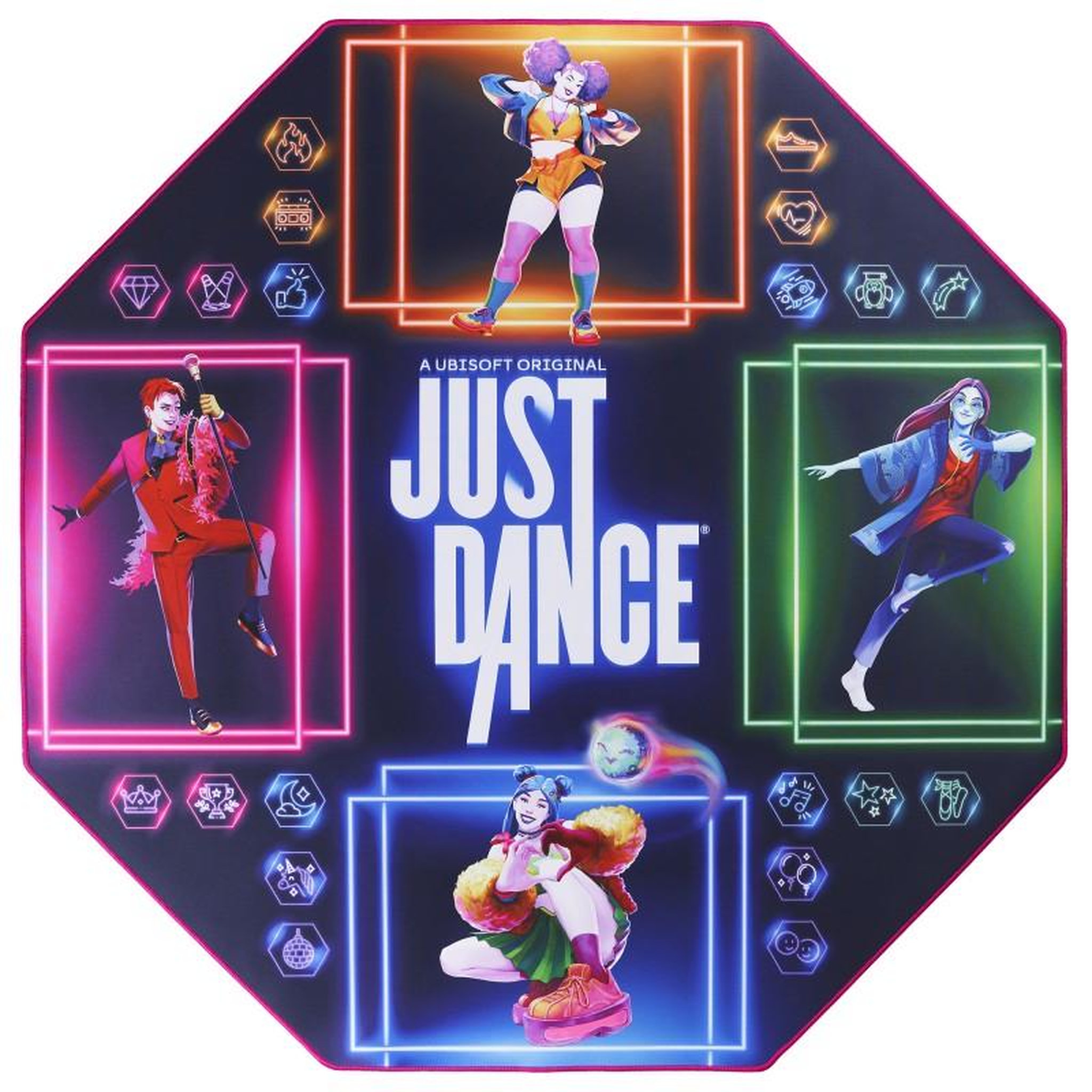 Voir la diapositive 2 : Subsonic Tapis gamer Dance Zone Switch