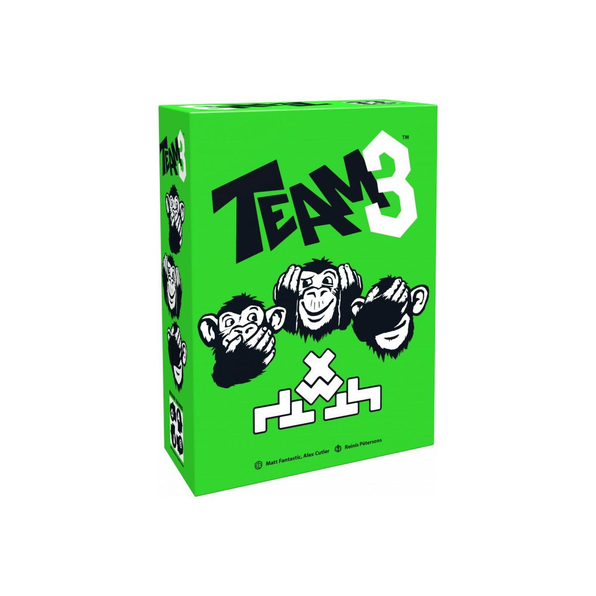 BRAIN GAMES Jeu cooperatif Team 3 - version vert