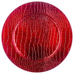 FEERIC LIGHT & CHRISTMAS Assiette de présentation Lahti - Vaisselle de Noël. Coloris disponibles : Gris