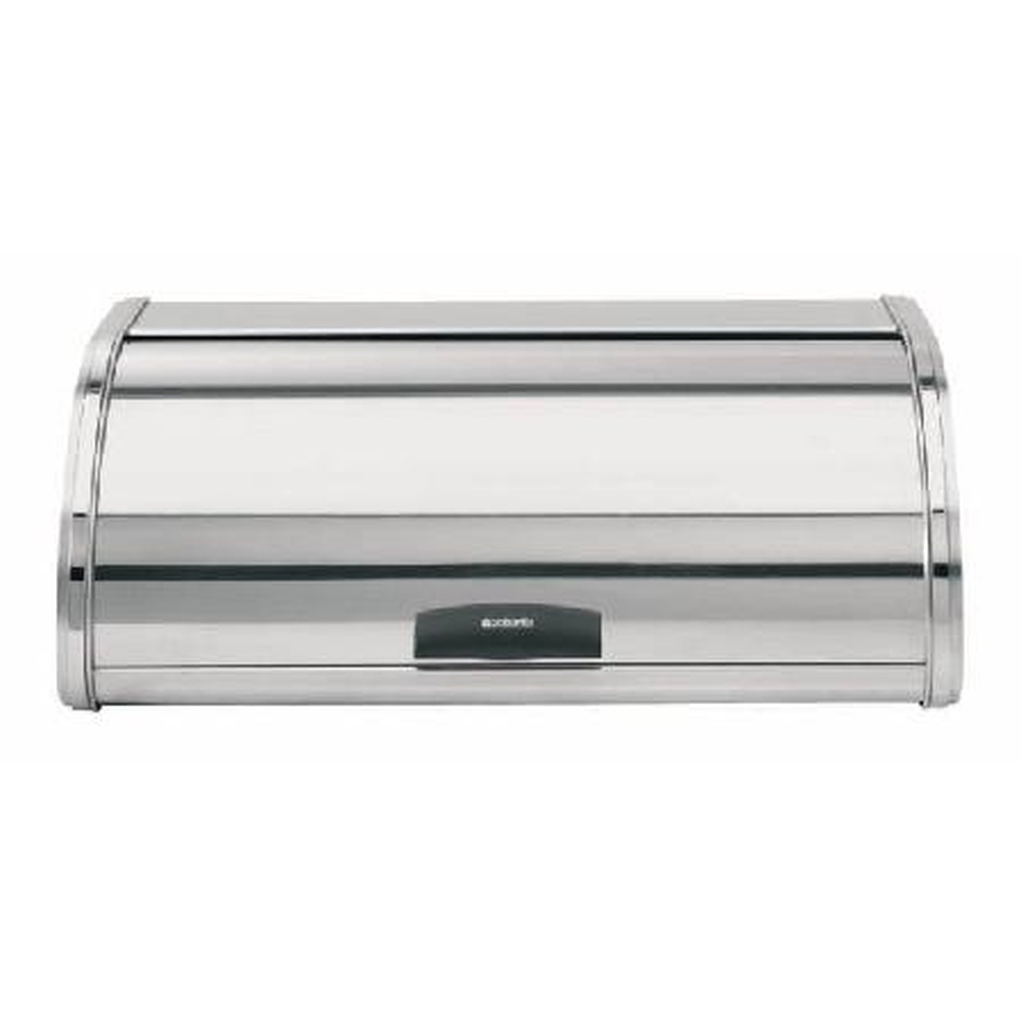 Voir la diapositive 1 : BRABANTIA Boîte à pain couvercle coulissant inox brillant