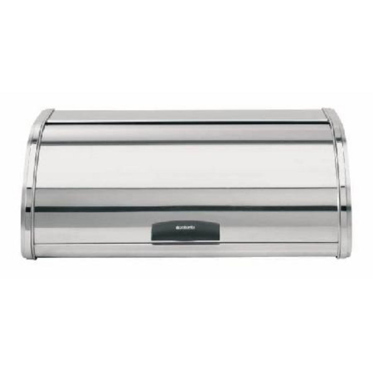 BRABANTIA Boîte à pain couvercle coulissant inox brillant