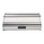 Voir la diapositive 1 : BRABANTIA Boîte à pain couvercle coulissant inox brillant