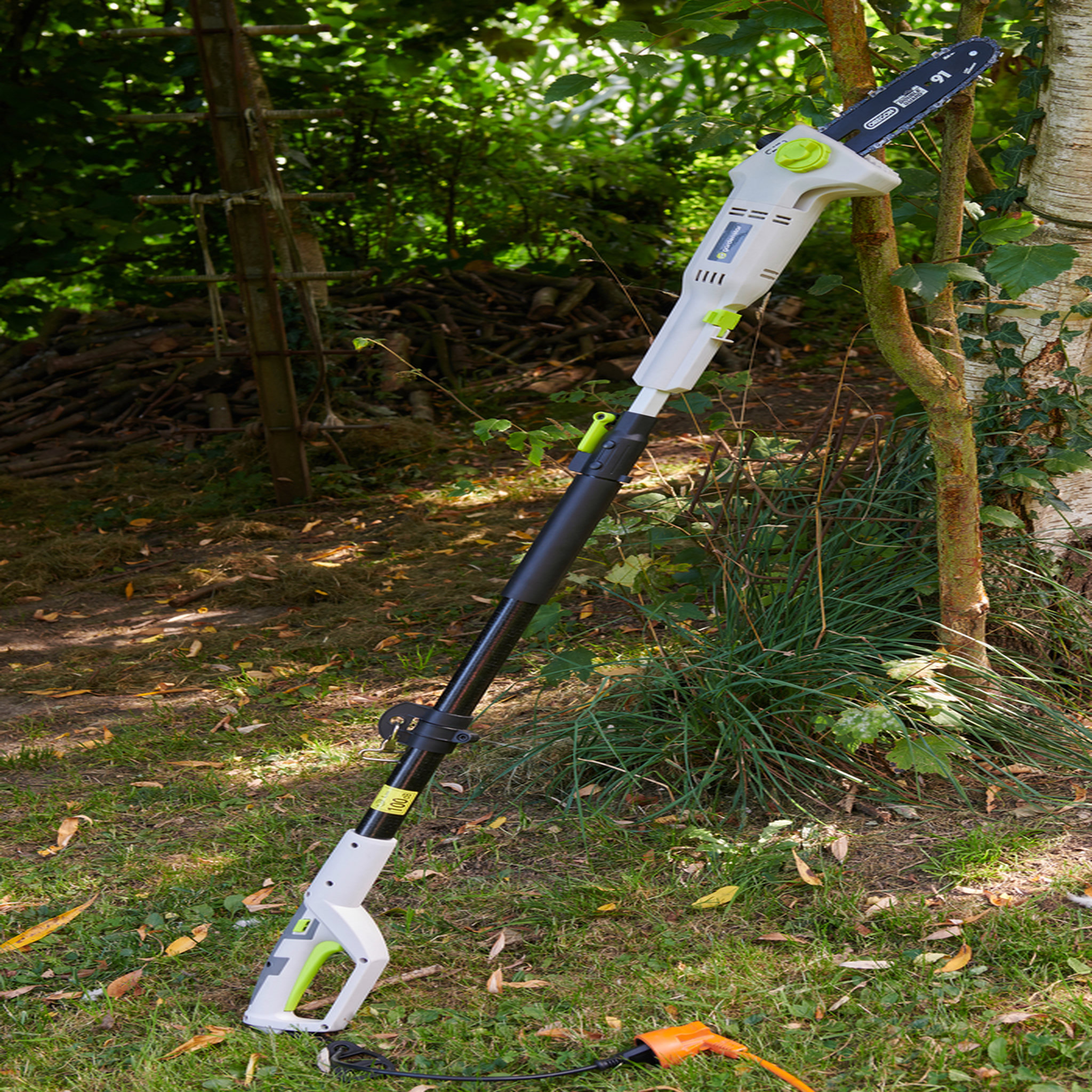Voir la diapositive 1 : GARDENSTAR Elagueuse sur perche électrique - 750W