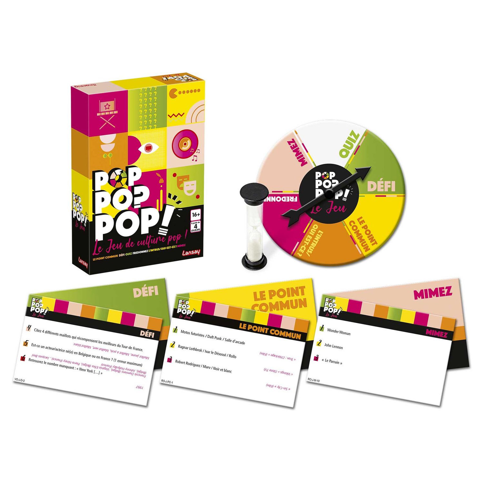 Voir la diapositive 2 : LANSAY Jeu Pop Pop Pop Le Jeu 12+