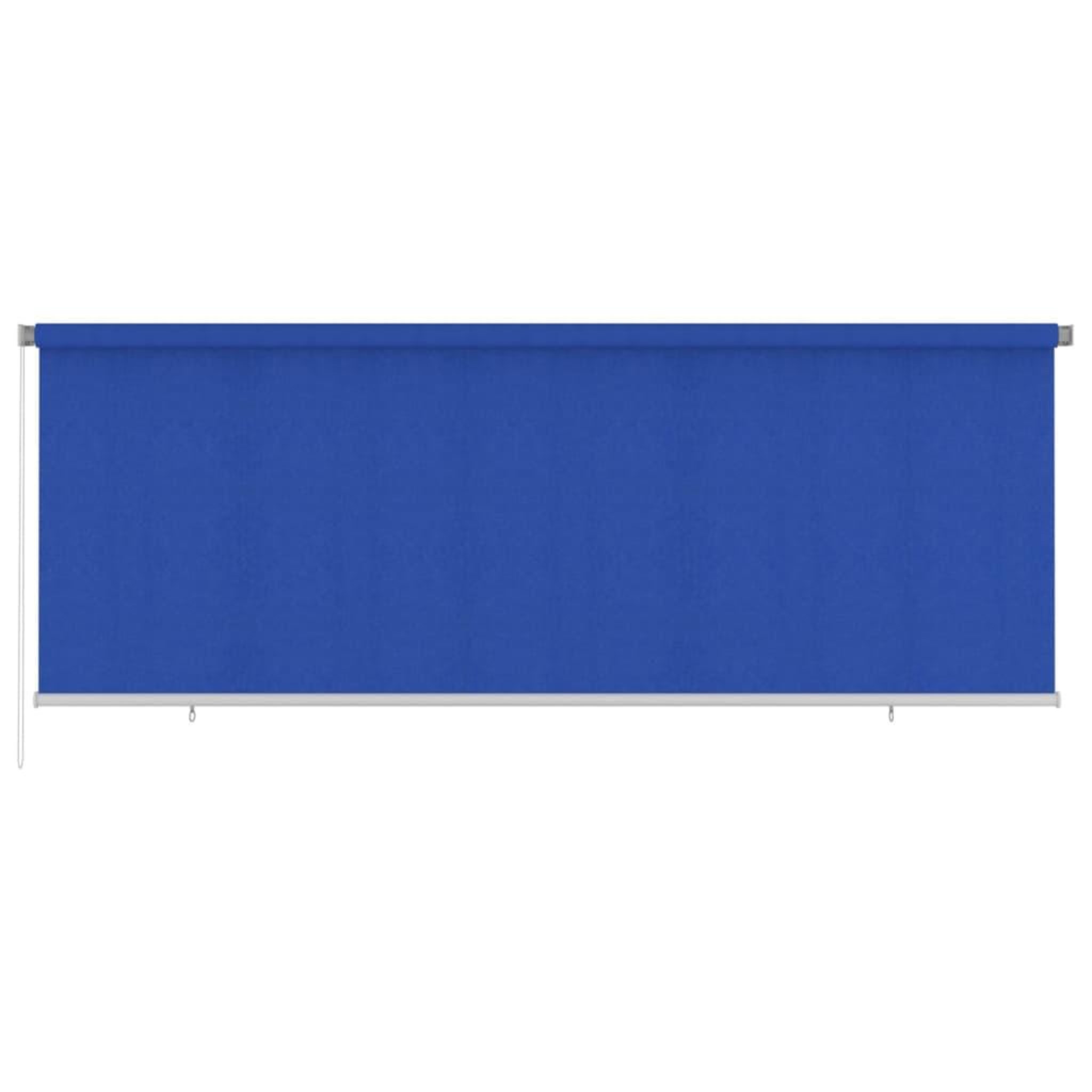 VIDAXL Store roulant d'exterieur 405 (l) x 140 (H) cm bleu HDPE