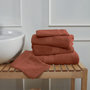 Voir la diapositive 5 : Sensei Maison Ensemble de bain 5 pièces (1 drap de bain + 2 serviettes de toilette + 2 gants) LUXURY