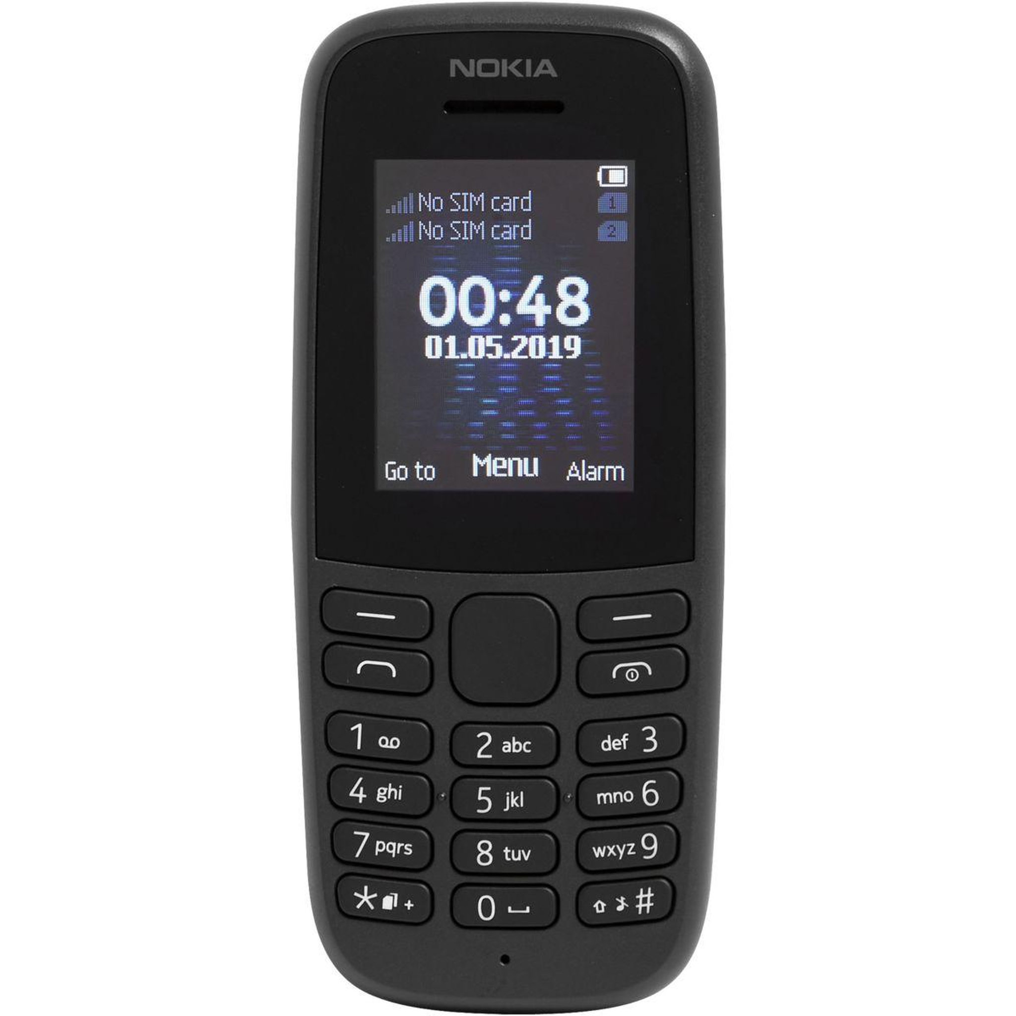 Voir la diapositive 1 : NOKIA Téléphone portable 105 Noir DS