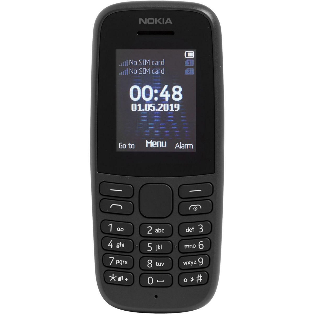 NOKIA Téléphone portable 105 Noir DS