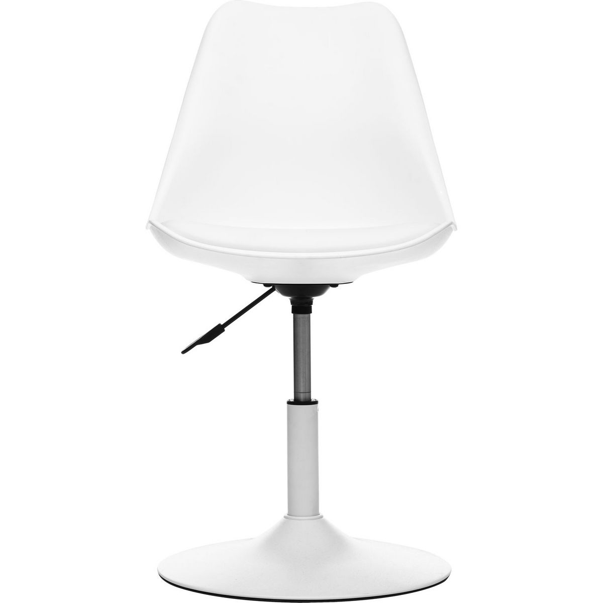 ATMOSPHERA Lot de 2 chaises pivotantes pied métal FLO