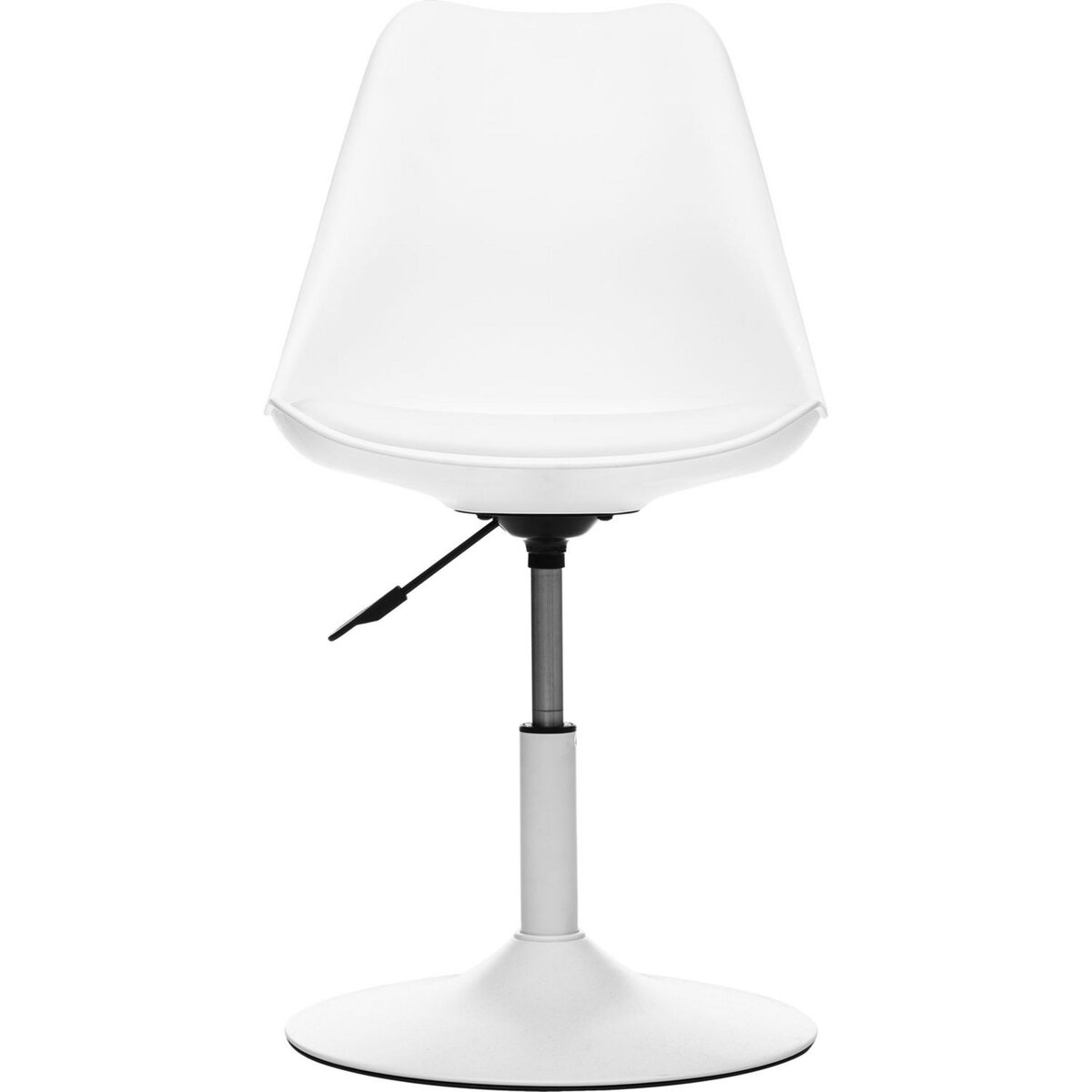 ATMOSPHERA Lot de 2 chaises pivotantes pied métal FLO