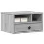 Voir la diapositive 4 : VIDAXL Support d imprimante sonoma gris 40x32x22,5cm bois d ingénierie