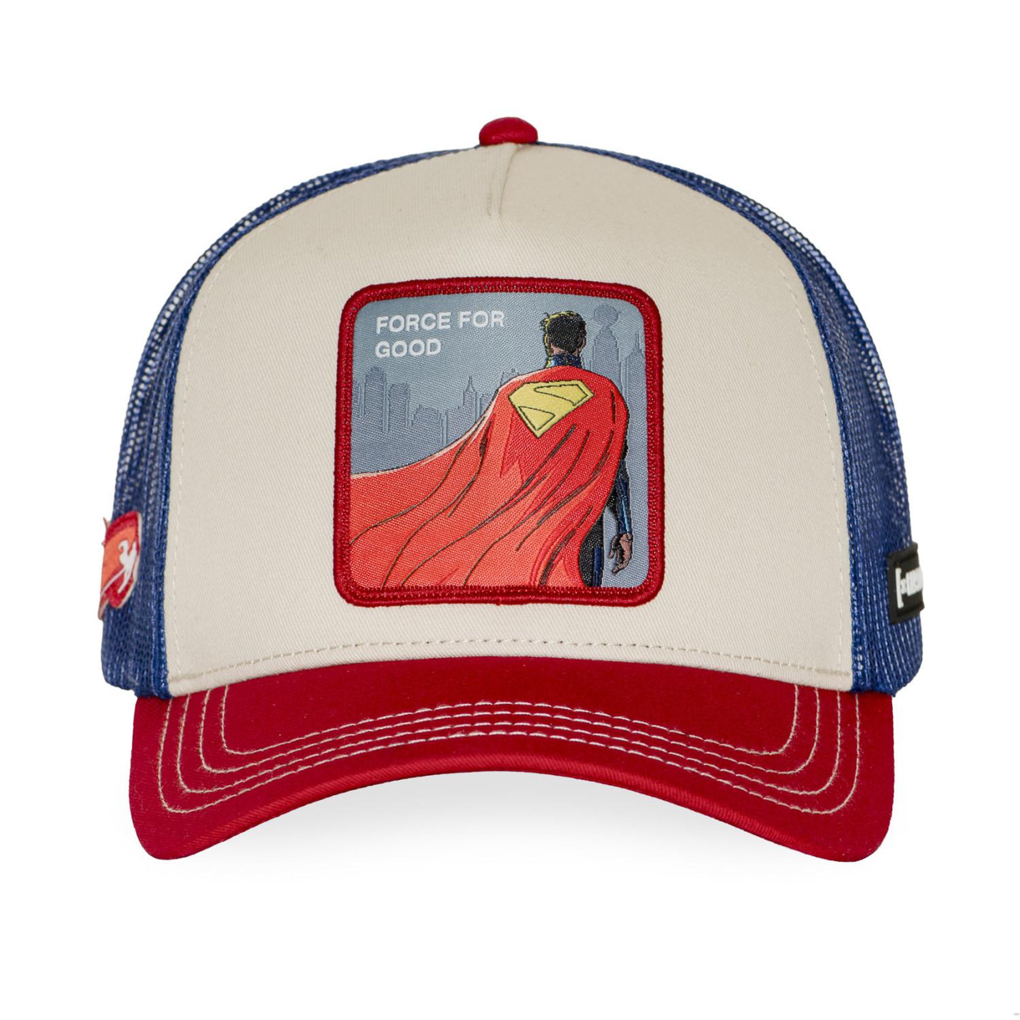 Voir la diapositive 2 : CAPSLAB Casquette trucker avec filet dc comics above all