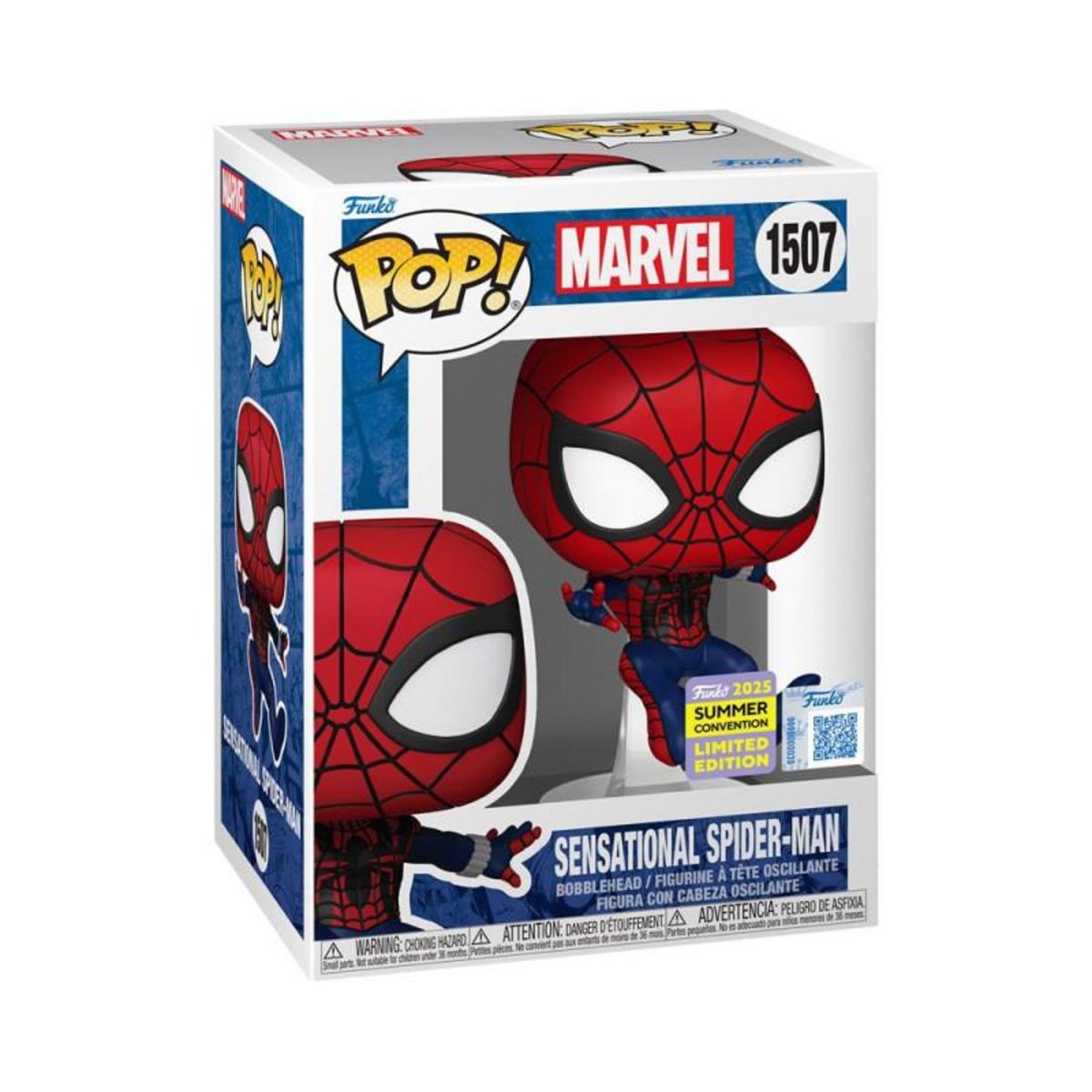 Funko Figurine Funko Pop Marvel Sensational Spider Man