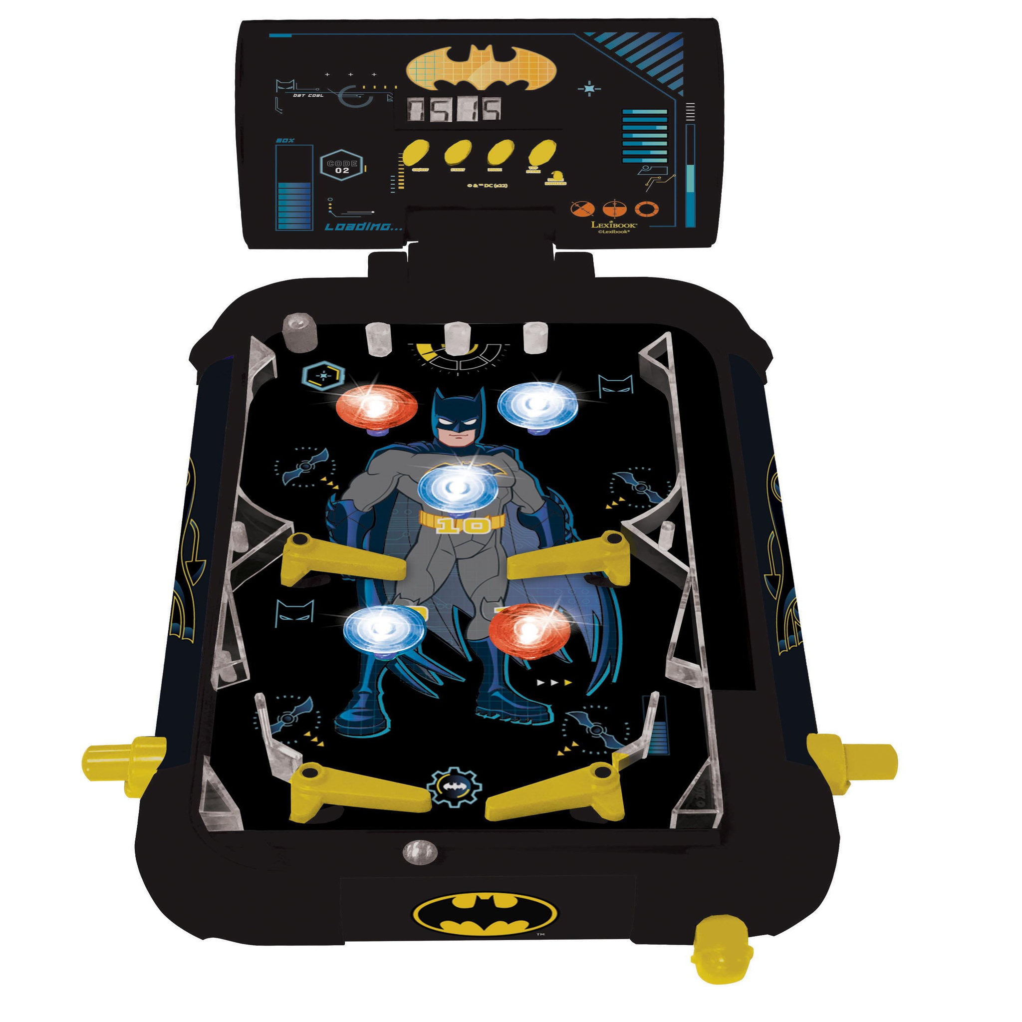 Voir la diapositive 2 : Lexibook Flipper électronique de table Batman
