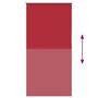 Voir la diapositive 5 : VIDAXL Store enrouleur occultant rouge largeur du tissu 80,7 cm