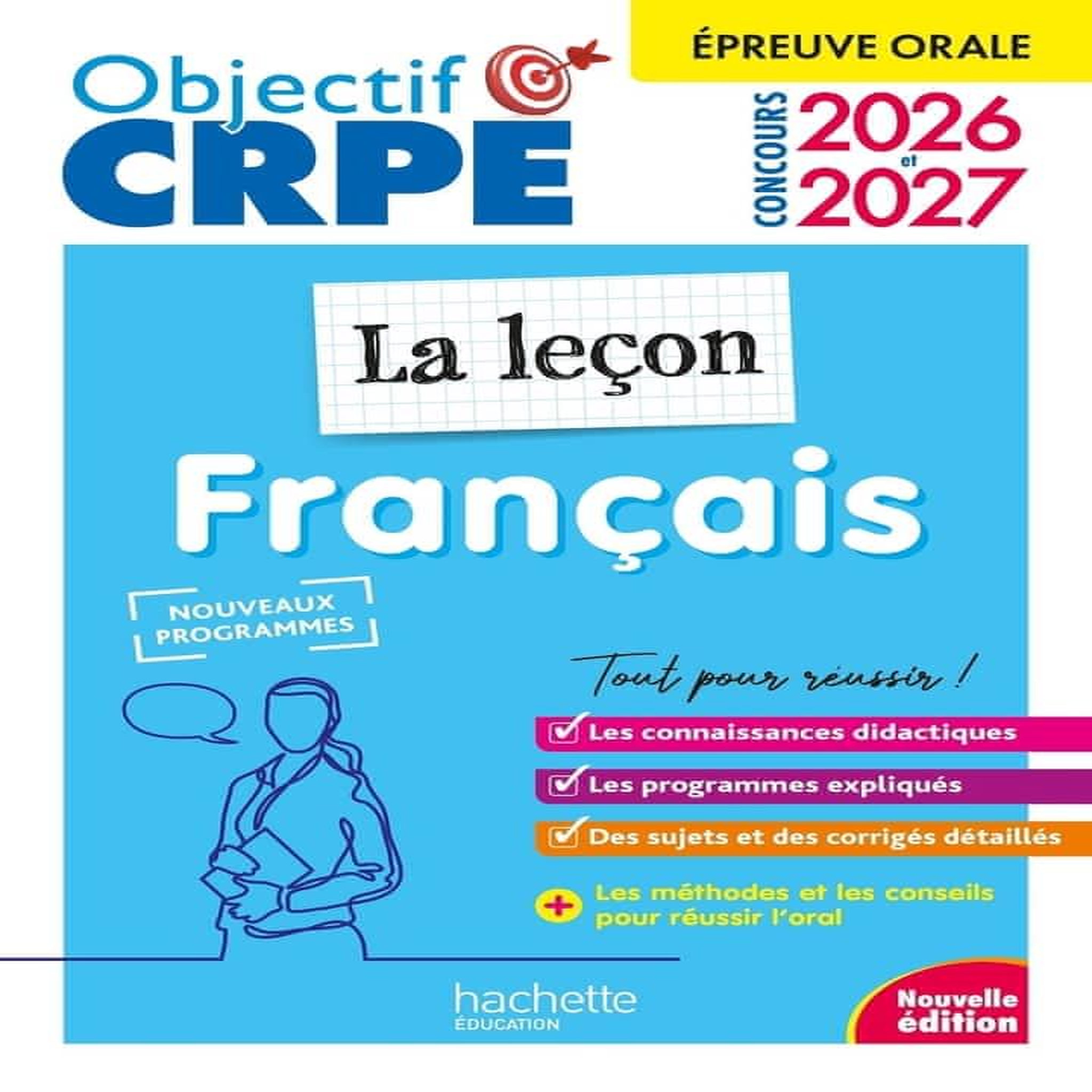 FRANCAIS LA LECON. EPREUVE ORALE D'ADMISSION, EDITION 2026-2027, Similowski Kathy