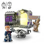 Voir la diapositive 4 : LEGO Marvel 76253 Le QG des Gardiens de la Galaxie Volume 3, Jeu avec Minifigurines Groot et Star-Lord, Jouet Super-Héros Enfants