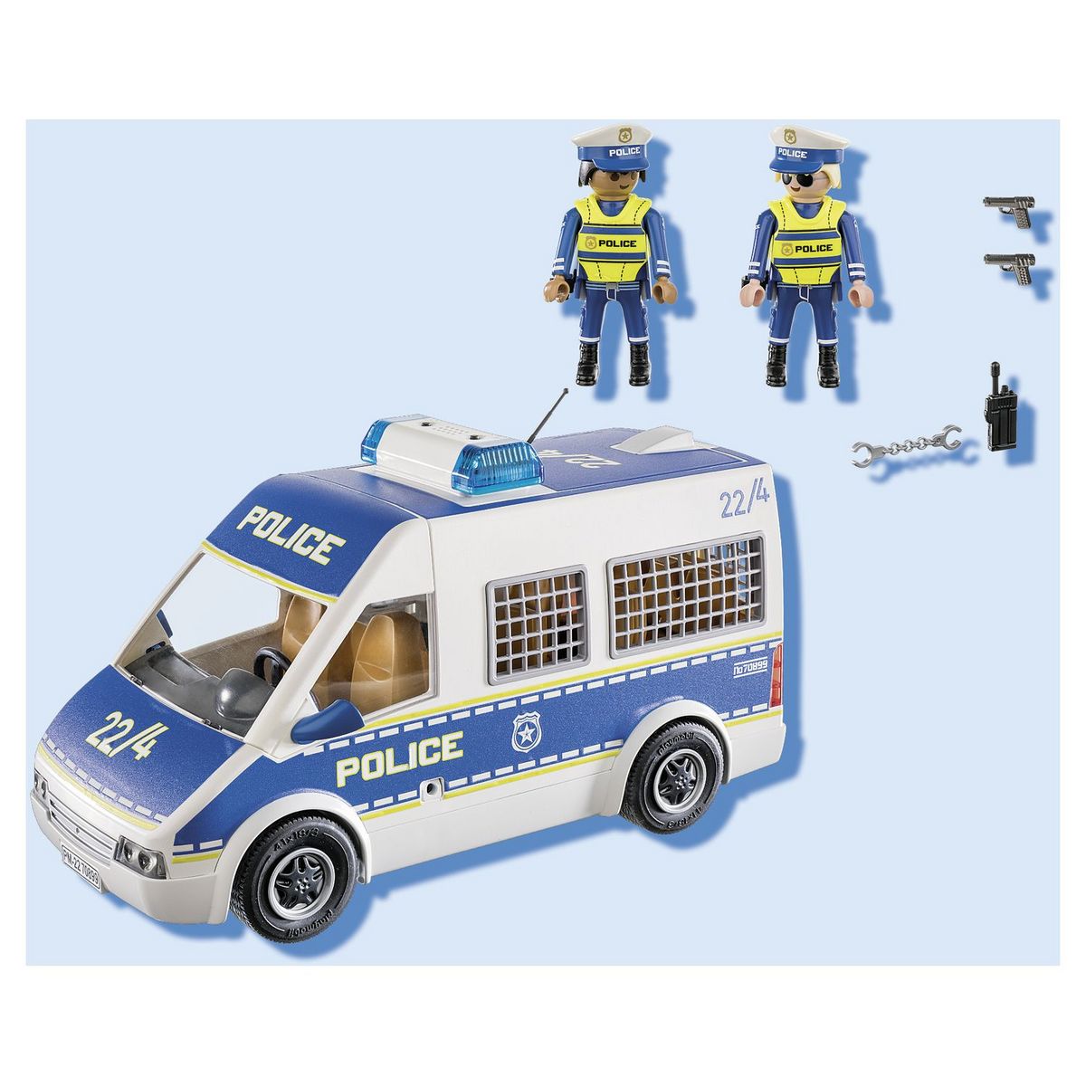 PLAYMOBIL City Action 70899 Police des fourgons