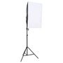 Voir la diapositive 2 : VIDAXL Lampes de studio professionnelles 2 pcs 40x60 cm