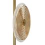 Voir la diapositive 4 : Paris Prix Lampadaire Design en Verre  Venice  170cm Or
