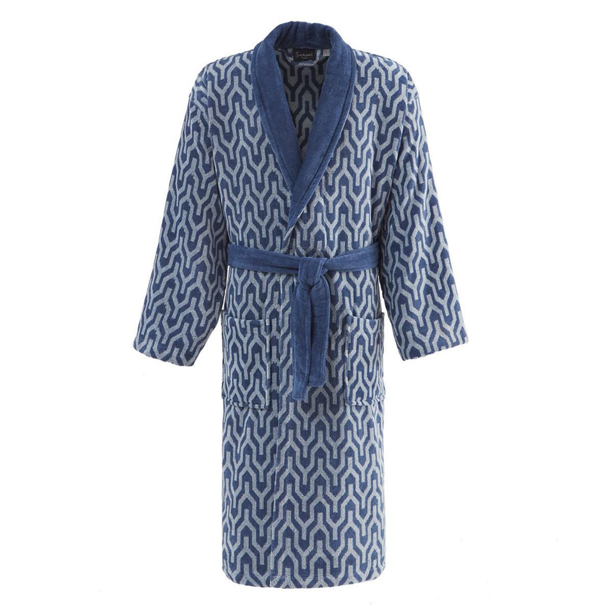 Sensei Maison Peignoir col châle velours LOKKEN