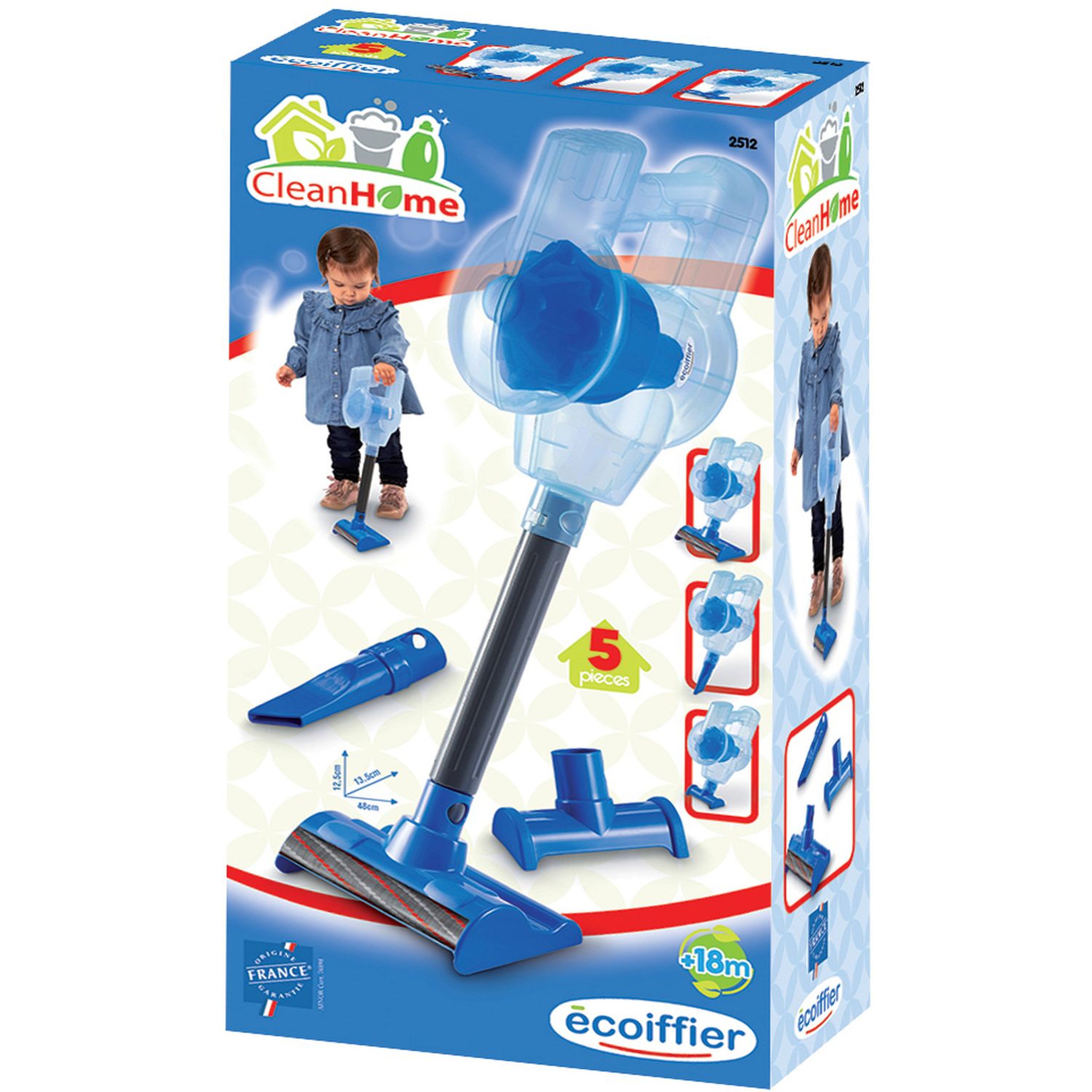 Voir la diapositive 4 : ECOIFFIER Jeu Aspirateur Balai