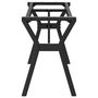 Voir la diapositive 5 : VIDAXL Pieds de table basse cadre en Y 140x30x43 cm acier