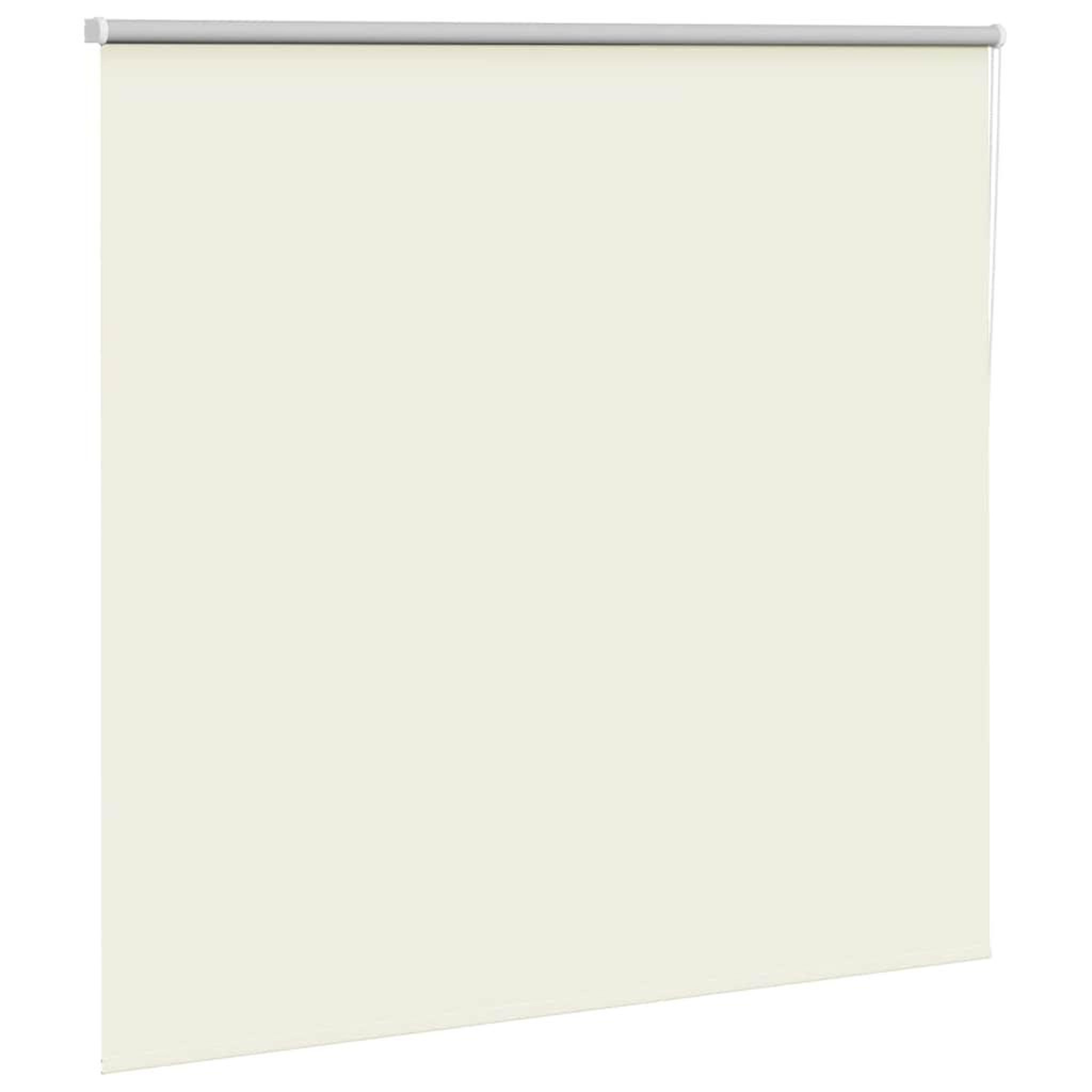 Voir la diapositive 3 : VIDAXL Store enrouleur occultant blanc casse 160x175 cm largeur tissu